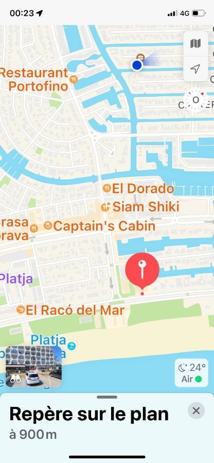 Bahia1-3-41 Apt 1Ere Ligne Mer A Empuriabrava Eksteriør billede